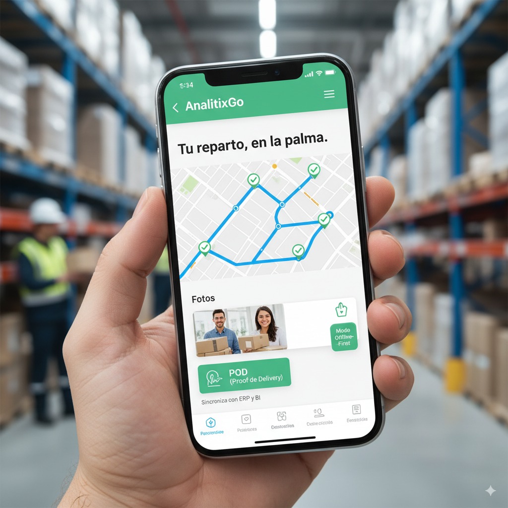 App AnalitixGo: +18% efectividad de despacho